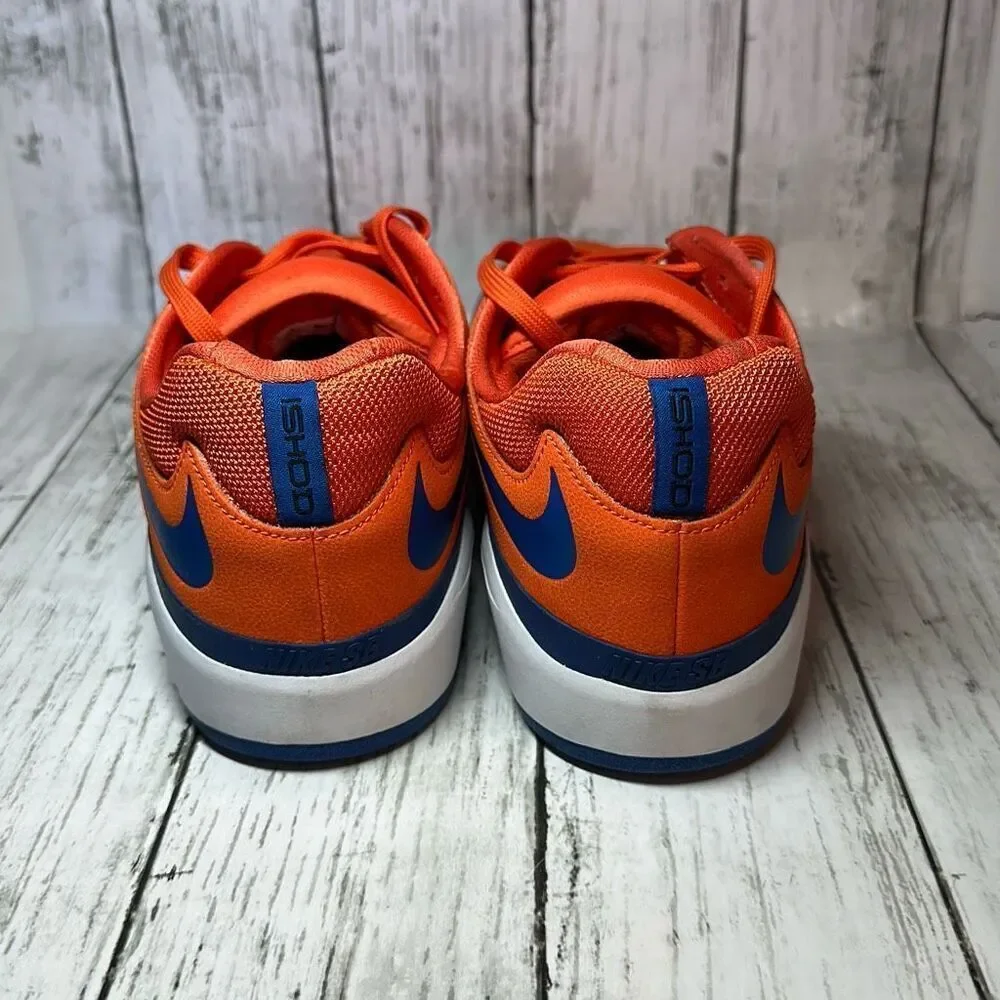 Nike Ishod Wair Premium‎ SB 'Orange Blue Jay' Skate Shoes Men Size 13 DZ5648-800